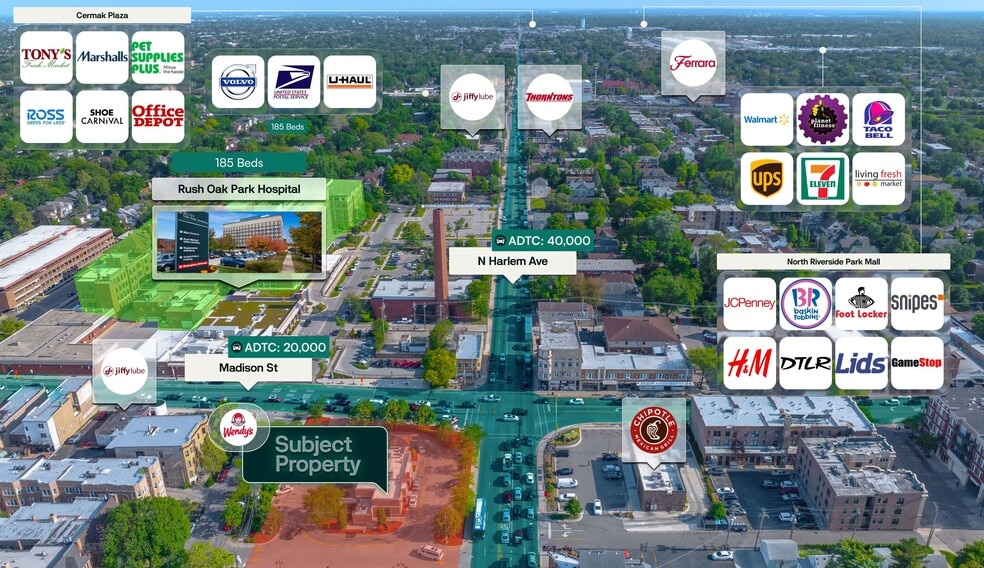 11 N Harlem Ave, Oak Park, IL for sale - Building Photo - Image 2 of 4