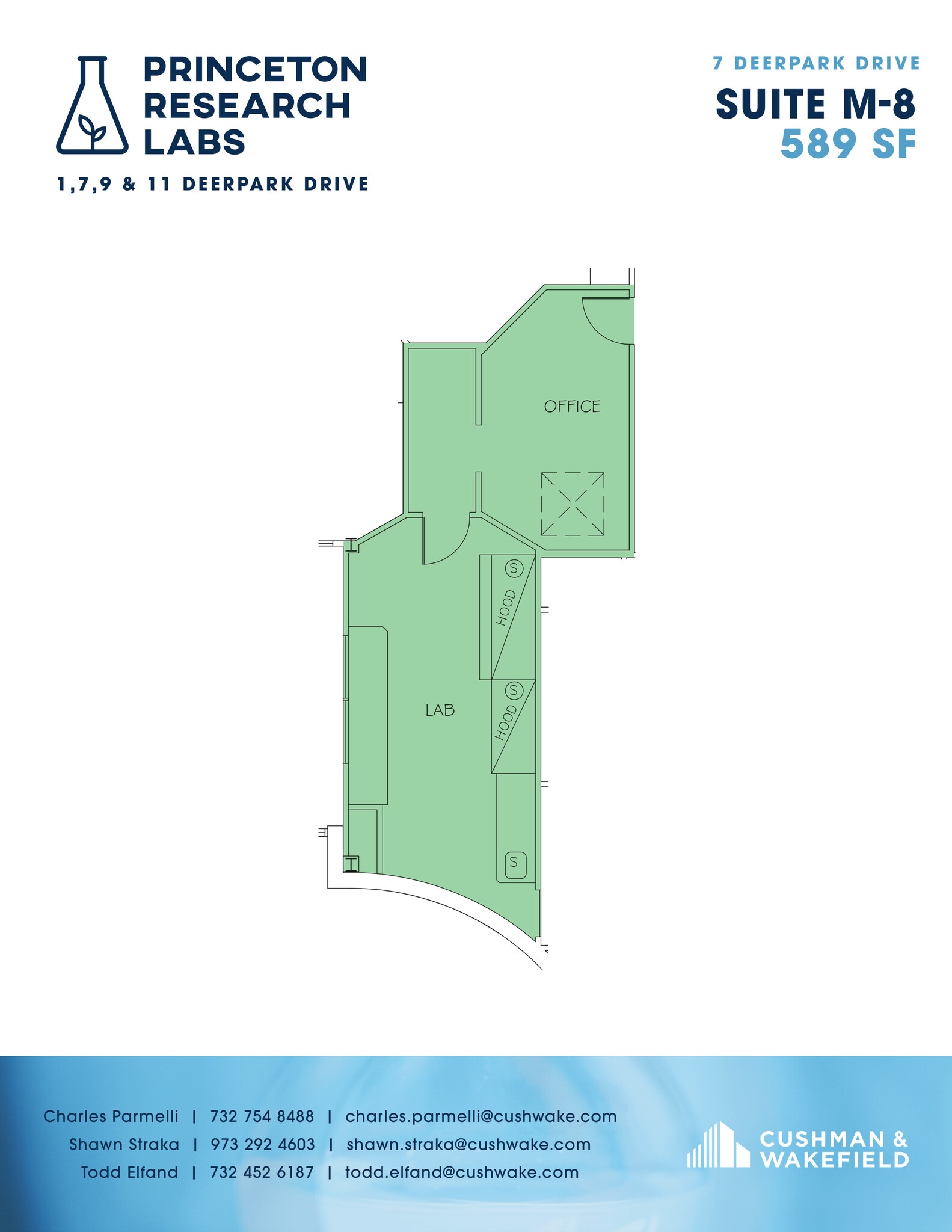 1 Deer Park Dr, Monmouth Junction, NJ for lease Floor Plan- Image 1 of 1