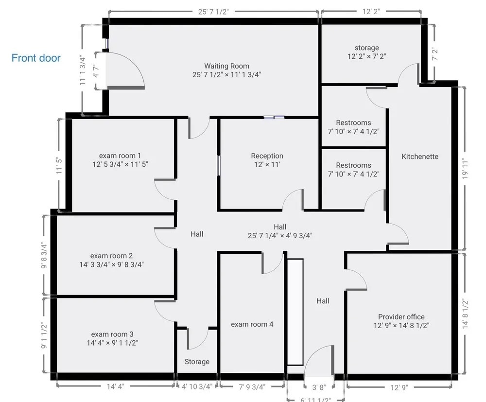 3303 S Lindsay Rd, Gilbert, AZ for lease Floor Plan- Image 1 of 10