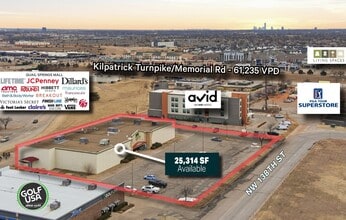 14001 Joel McDonald Dr, Oklahoma City, OK - Aérien  Vue de la carte