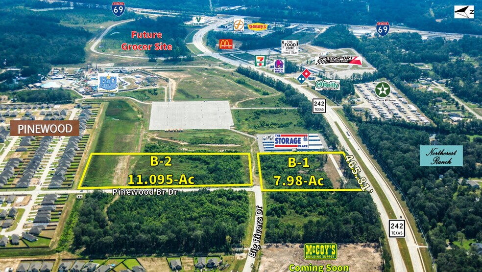 19.175-Ac 242 hwy, New Caney, TX à vendre - Photo du bâtiment - Image 2 de 10