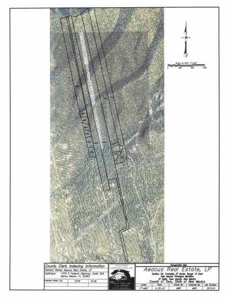 53 Paw a Suki Rd, El Prado, NM à vendre - Plan cadastral - Image 3 de 3