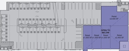 1421 Casino Center blvd, Las Vegas, NV à louer Plan d’étage- Image 2 de 2