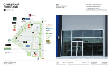 7505 Grande Allée, Brossard, QC for lease Site Plan- Image 1 of 1