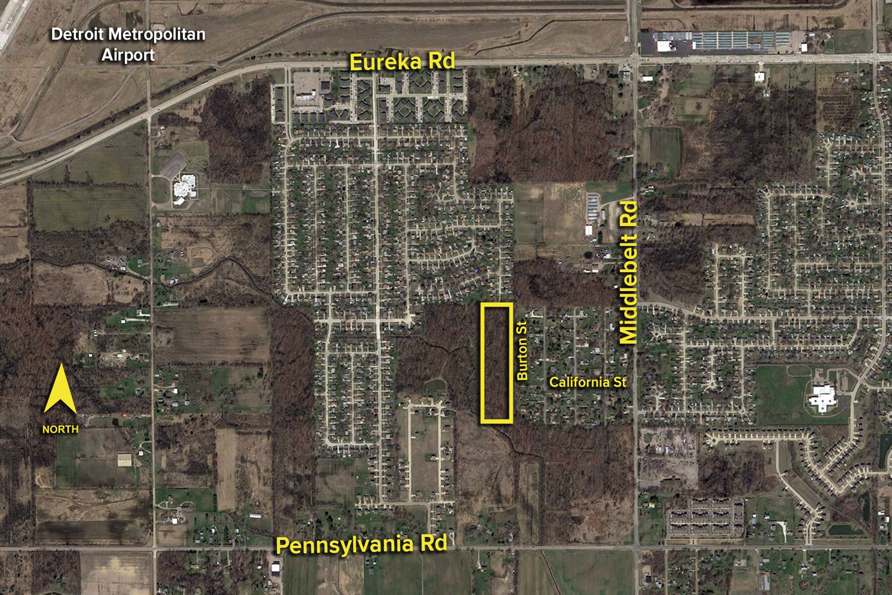 Burton St, Romulus, MI à vendre Photo principale- Image 1 de 2