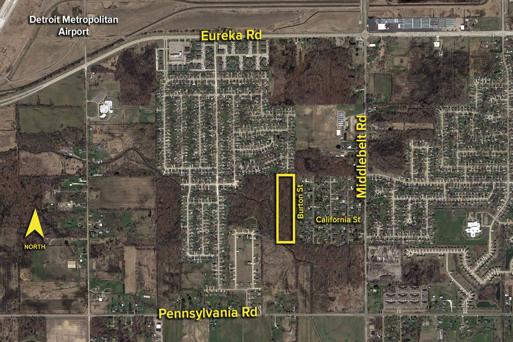 Burton St, Romulus, MI for sale Primary Photo- Image 1 of 2