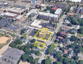 330 S Naperville Rd, Wheaton, IL - AERIAL  map view