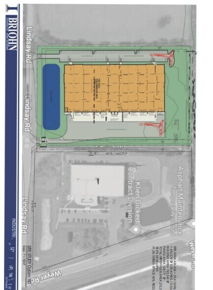 W97N22950 Lindsay Rd, Pewaukee, WI for lease - Site Plan - Image 2 of 2