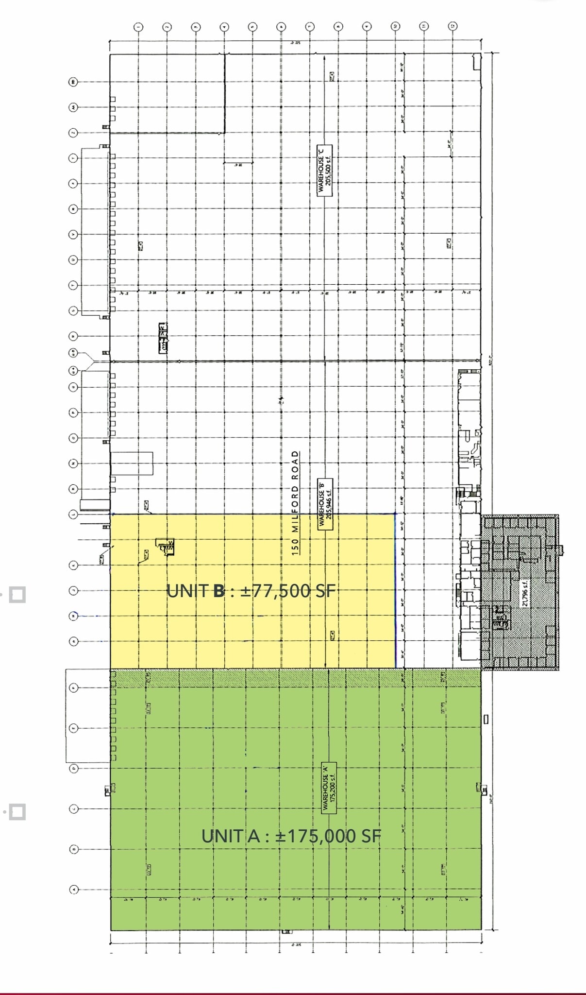 150 Milford Rd, East Windsor, NJ à louer Plan d’étage- Image 1 de 1