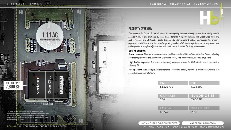 3113 E Race Ave, Searcy, AR à vendre - Photo du bâtiment - Image 2 de 8