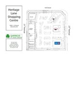 10879 23 Ave NW, Edmonton, AB à louer Plan de site- Image 1 de 1