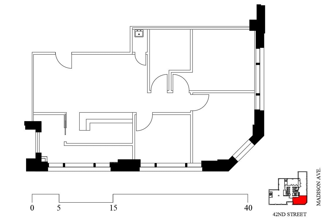 315 Madison Ave, New York, NY for lease Floor Plan- Image 1 of 1
