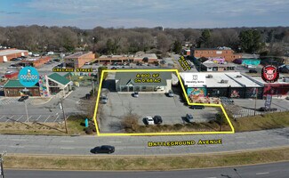 Plus de détails pour 1212 Battleground Ave, Greensboro, NC - Commerce de détail à vendre