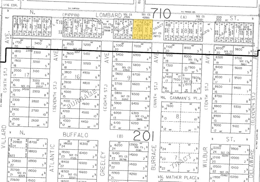 2714 N Lombard St, Portland, OR à vendre - Plan cadastral - Image 2 de 6