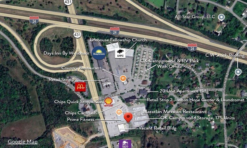 204 Gifford Pl, Joelton, TN à vendre - Aérien - Image 2 de 2