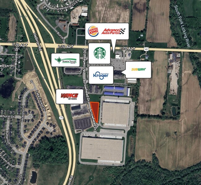 Plus de détails pour 1.2 Acres Arrowhead Dr, Hebron, OH - Terrain à vendre