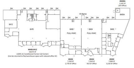 8400-8416 NW 107th Ter, Kansas City, MO à louer Plan d’étage- Image 1 de 1