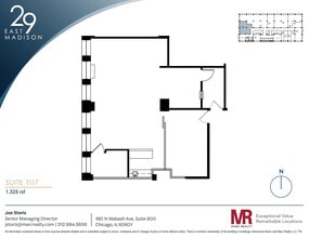 29 E Madison St, Chicago, IL for lease Floor Plan- Image 1 of 7
