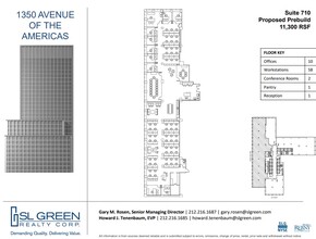 1350 Avenue of the Americas, New York, NY à louer Plan d  tage- Image 1 de 1