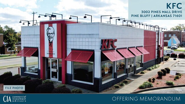 Plus de détails pour 3002 Pines Mall Dr, Pine Bluff, AR - Commerce de détail à vendre