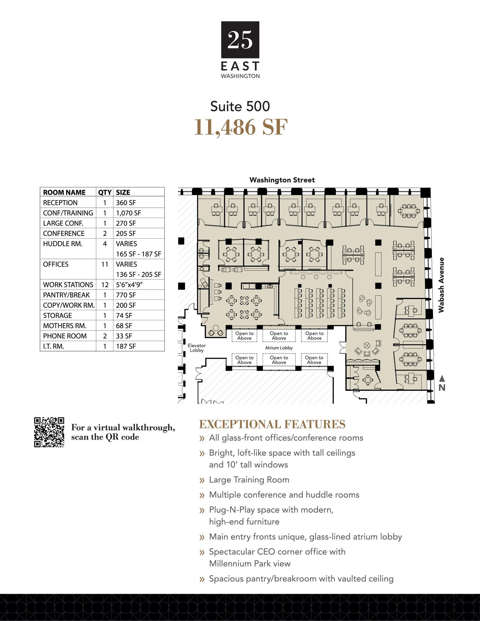 25 E Washington St, Chicago, IL for lease Site Plan- Image 1 of 1