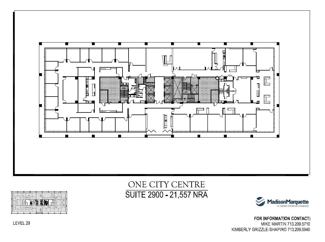 1021 Main St, Houston, TX for lease Floor Plan- Image 1 of 1