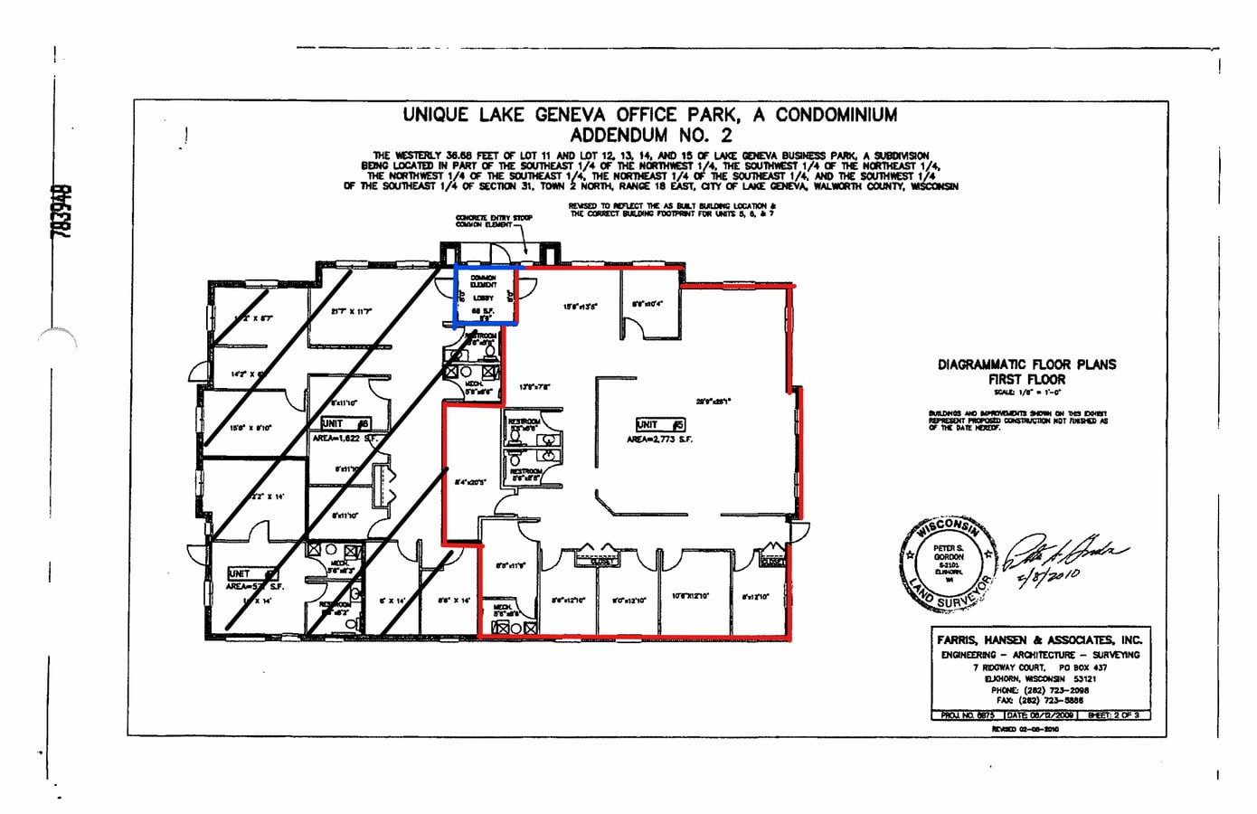 820 Geneva Pky, Lake Geneva, WI 53147 - Unit 105 - - Floor Plan - Image 1 of 1