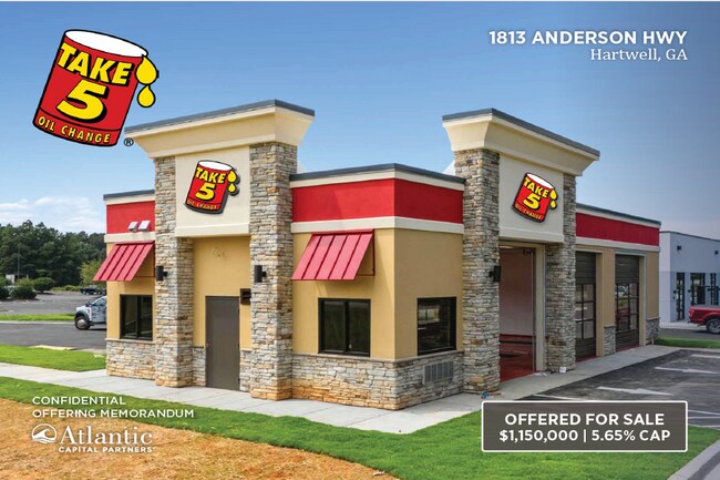 Plus de détails pour 1813 Anderson Hwy, Hartwell, GA - Commerce de détail à vendre