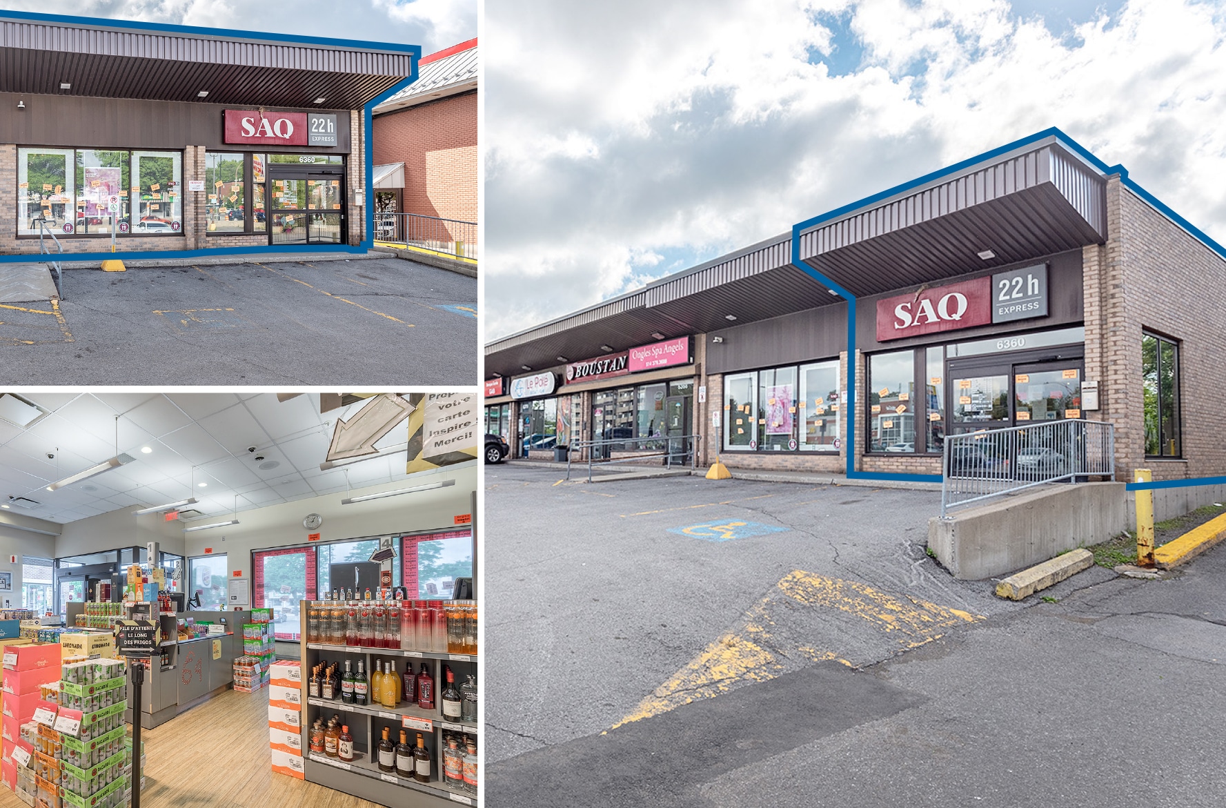 6355-6395 Rue Sherbrooke E, Montréal, QC à louer Photo du bâtiment- Image 1 de 2