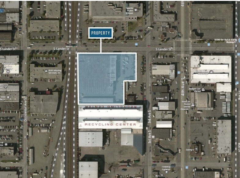 241 S Lander St, Seattle, WA à louer - Aérien - Image 3 de 9