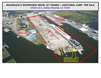 Plus de détails pour 24214 Hwy 1, Leeville, LA - Services hôteliers à vendre