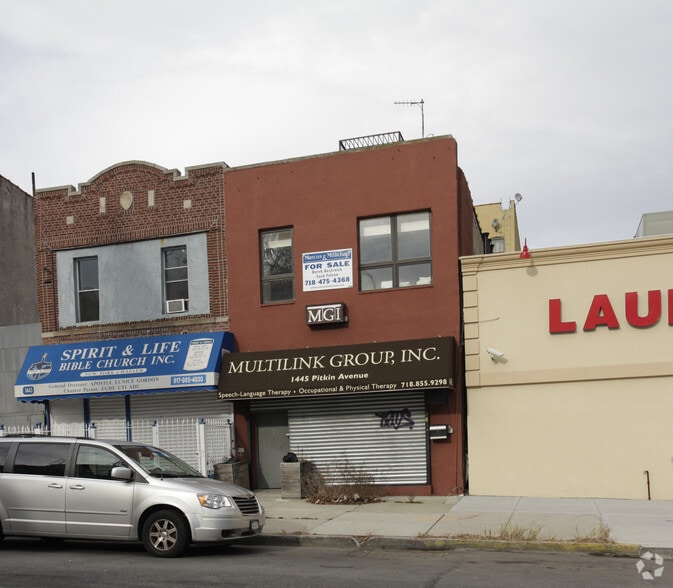 1445 Pitkin Ave, Brooklyn, NY for sale - Primary Photo - Image 1 of 2