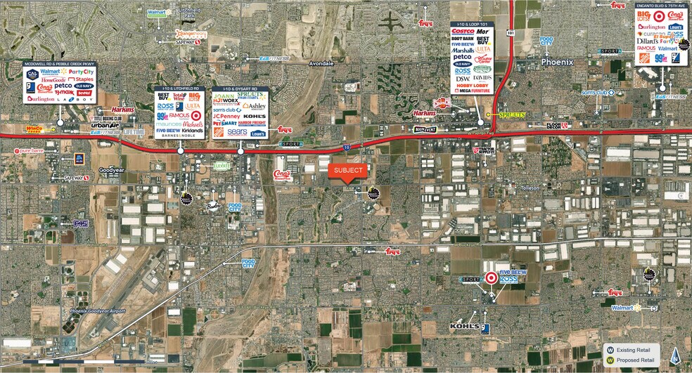 SW Avondale Blvd & Van Buren St, Avondale, AZ à vendre - Photo du bâtiment - Image 2 de 2
