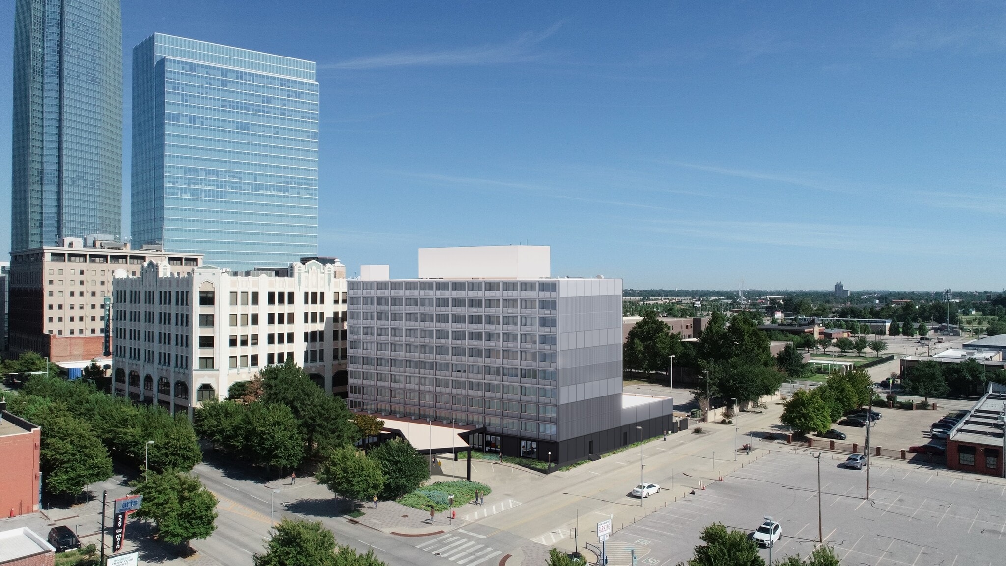 520 W Main St, Oklahoma City, OK à louer Photo du bâtiment- Image 1 de 13
