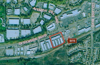 4079 Oceanside Blvd, Oceanside, CA - AÉRIEN  Vue de la carte