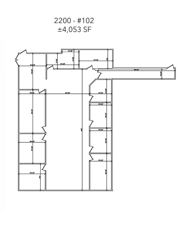 2200 E Route 66, Glendora, CA for lease Floor Plan- Image 1 of 1