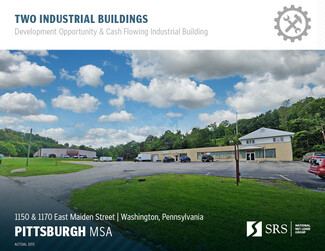 Plus de détails pour 1150-1170 E Maiden St, Washington, PA - Industriel à vendre