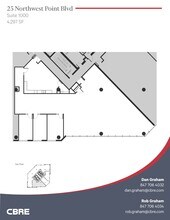 25 NW Point Blvd, Elk Grove Village, IL à louer Plan d’étage- Image 1 de 1