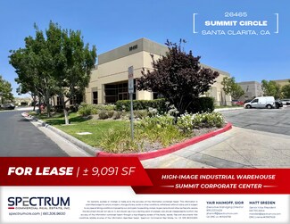 Plus de détails pour 26465 Summit Cir, Santa Clarita, CA - Industriel à louer
