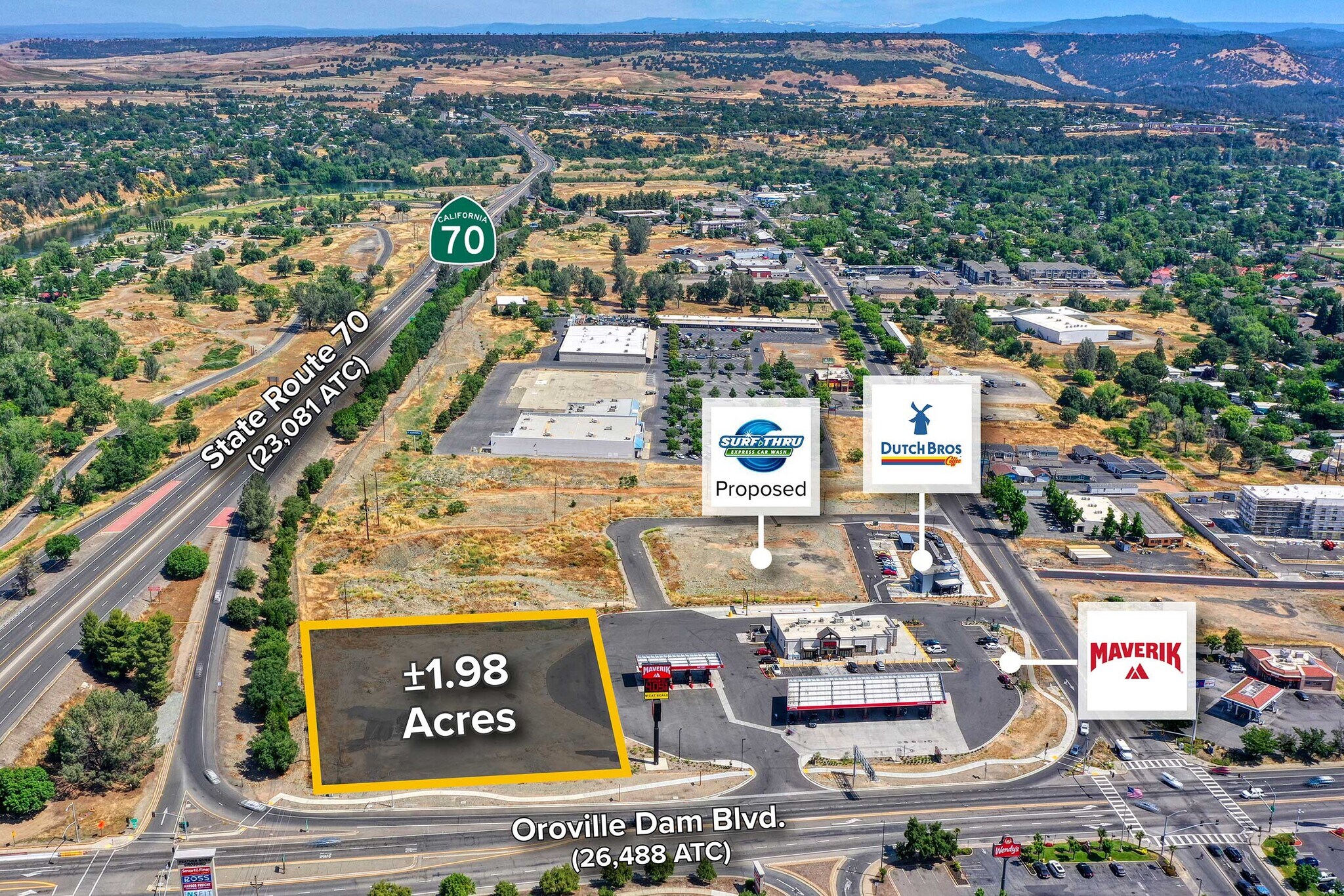 Highway 70, Oroville, CA for sale Building Photo- Image 1 of 6
