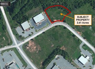 221 Sheraton Blvd, Macon-Bibb, GA - Aérien  Vue de la carte