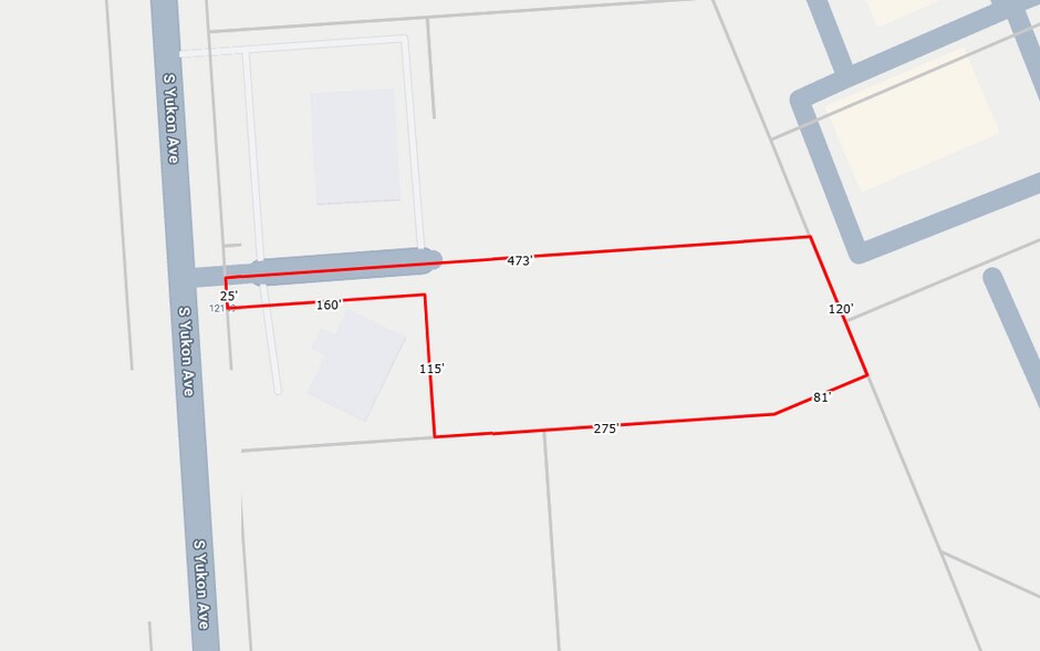 S Yukon Ave, Sapulpa, OK à vendre - Plan de site - Image 2 de 2