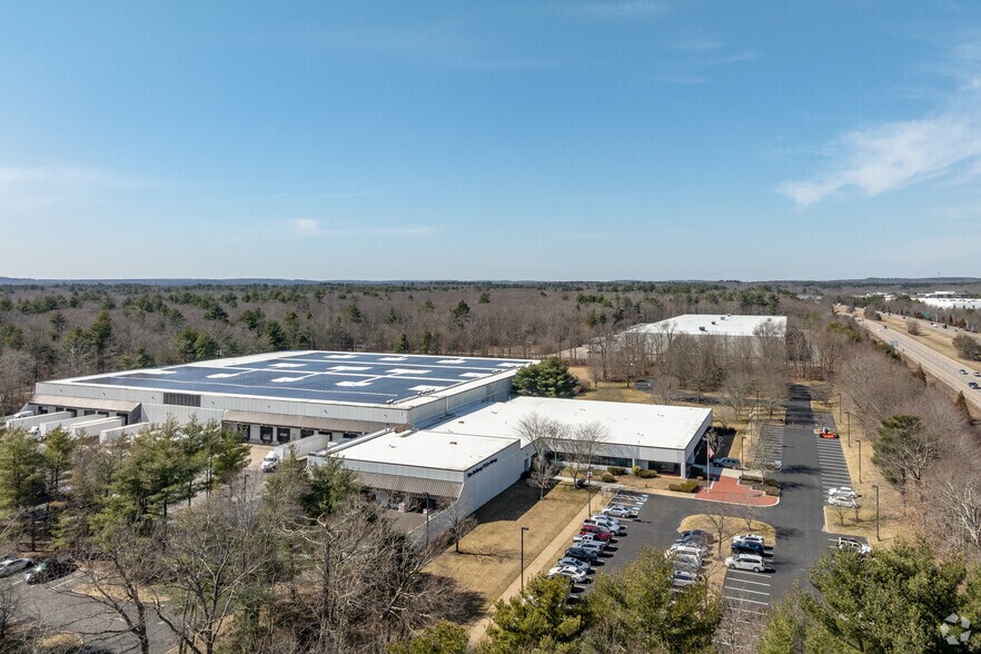 111 Plymouth St, Mansfield, MA for lease - Aerial - Image 3 of 3