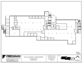 300 Galleria Officentre, Southfield, MI for lease Floor Plan- Image 1 of 2