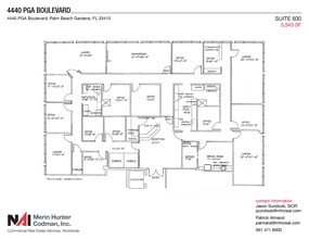 4440 PGA Blvd, Palm Beach Gardens, FL for lease Floor Plan- Image 1 of 7