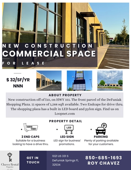 1045 US 331, Defuniak Springs, FL for lease - Building Photo - Image 3 of 8