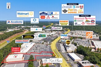 7442 Douglas Blvd, Douglasville, GA - Aérien  Vue de la carte - Image1