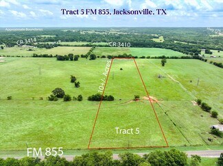Plus de détails pour Tract 5 FM 855, Jacksonville, TX - Terrain à vendre