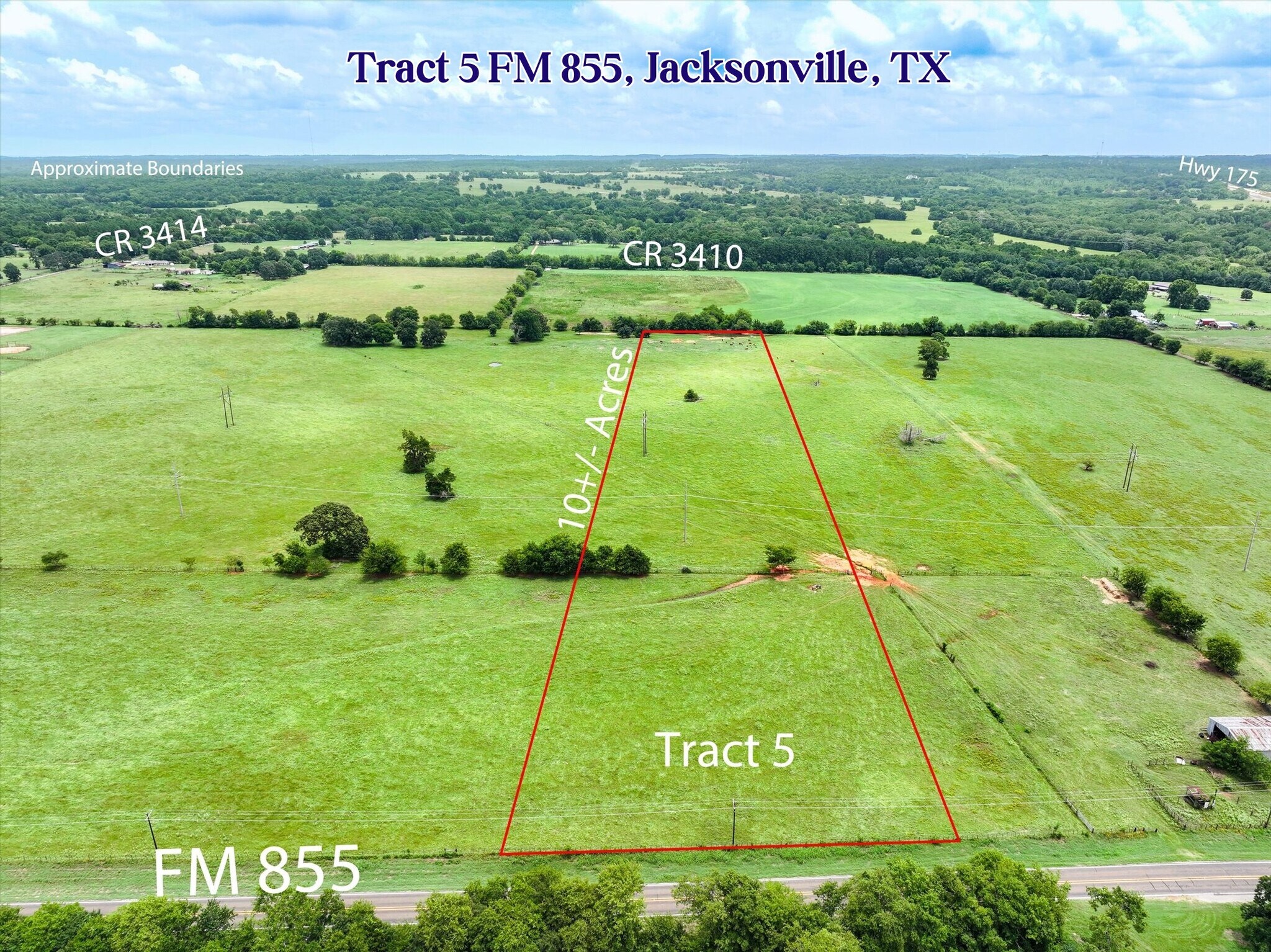 Tract 5 FM 855, Jacksonville, TX for sale Building Photo- Image 1 of 20