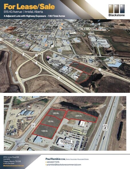 5115 40 Av, Innisfail, AB à vendre - Photo du bâtiment - Image 3 de 4